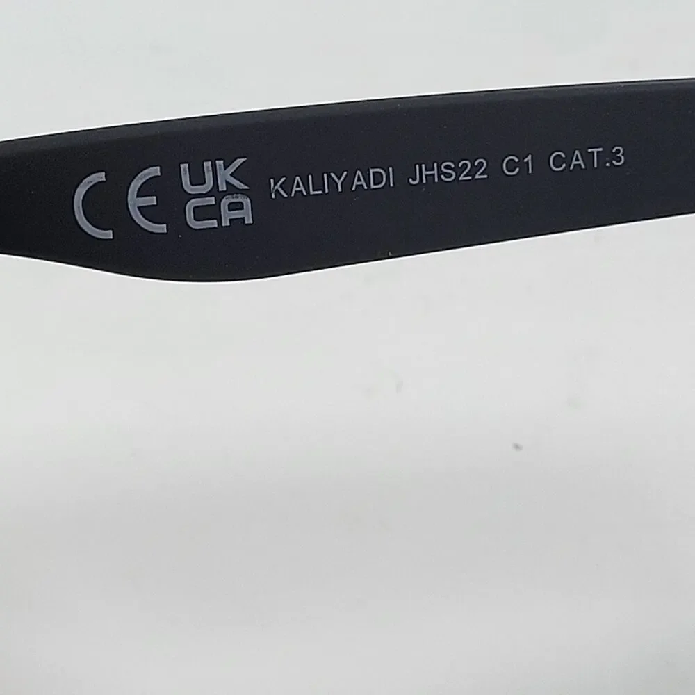 Kaliyadi JHS22 Matte Black Unisex Sunglasses C1 Cat.3